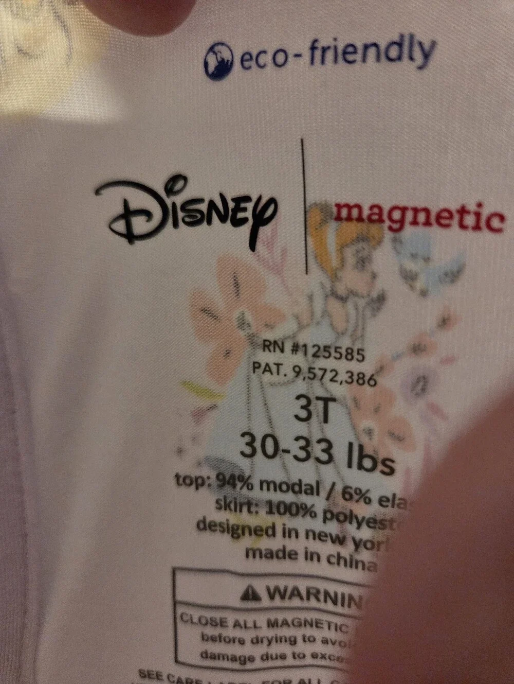 Magnetic Me Disney Princess Tutu Dress 3t